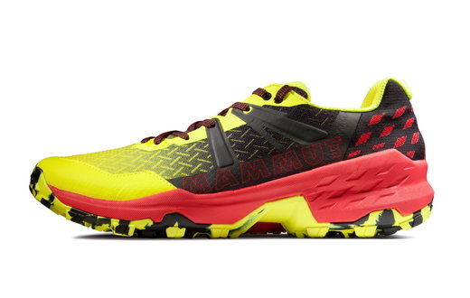 Mammut Trail-Laufschuhe Sertig II Low rot/gelb Herren